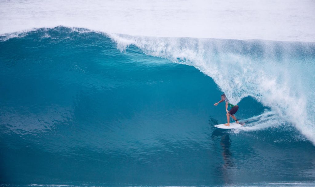 Brett Dorrington, Volcom Pipe Pro 2018, Pipeline, North Shore de Oahu, Havaí
