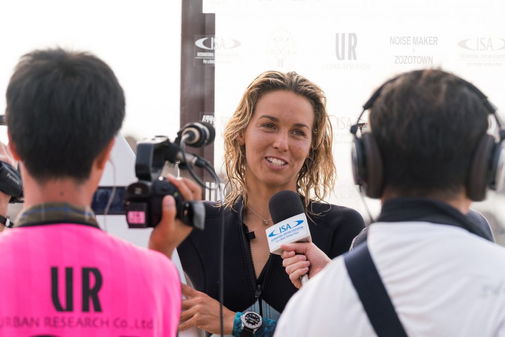 UR ISA World Surfing Games 2018, Long Beach, Tahara, Japão.