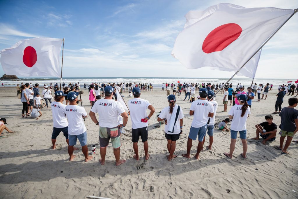 UR ISA World Surfing Games 2018, Long Beach, Tahara, Japão.