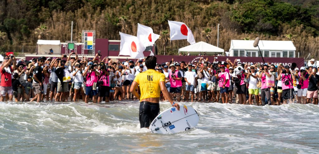 UR ISA World Surfing Games 2018, Long Beach, Tahara, Japão.
