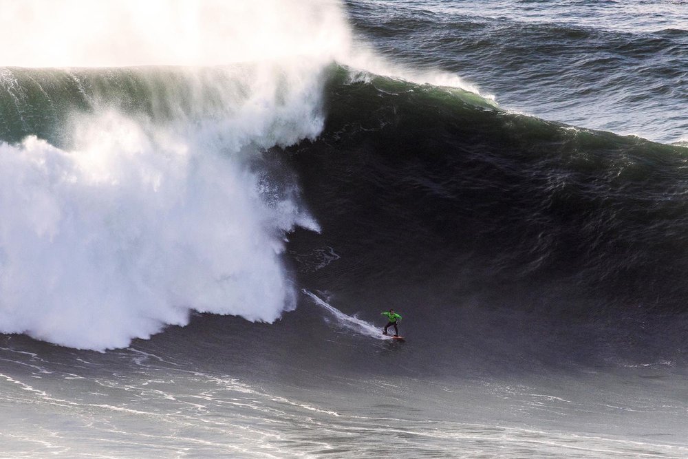 Carlos Burle, Nazaré, Portugal.