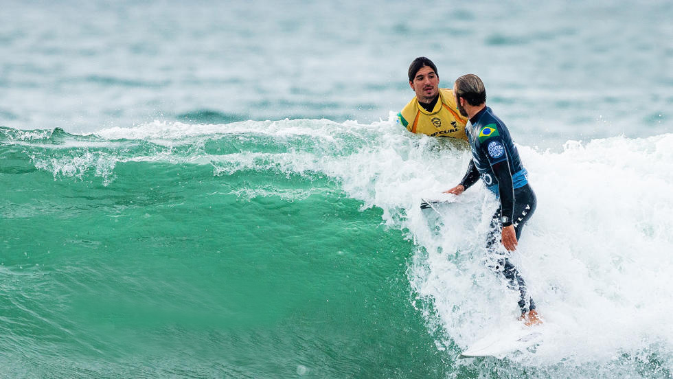 Caio Ibelli e Gabriel Medina