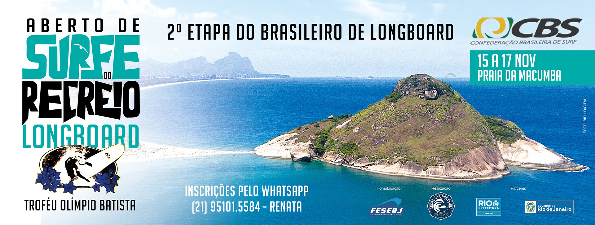 Aberto de Surfe do Recreio Longboard - Troféu Olimpio Batista