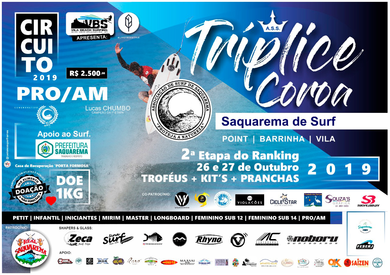 Tríplice Coroa Saquarema de Surf 2019