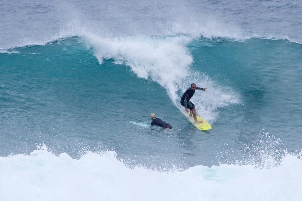 Eduardo Bolsonaro, Sunset Beach, North Shore de Oahu, Havaí