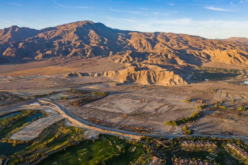 Área projetada para a construção do Coral Moutain em La Quinta. Foto: Andy Potts Photography