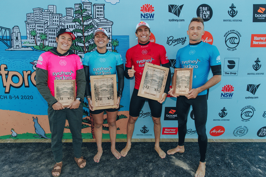Sydney Surf Pro 2020, Manly Beach, Austrália