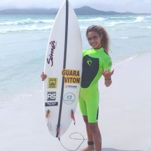 Sarah Ozorio, Perfil SuperSurf XP.