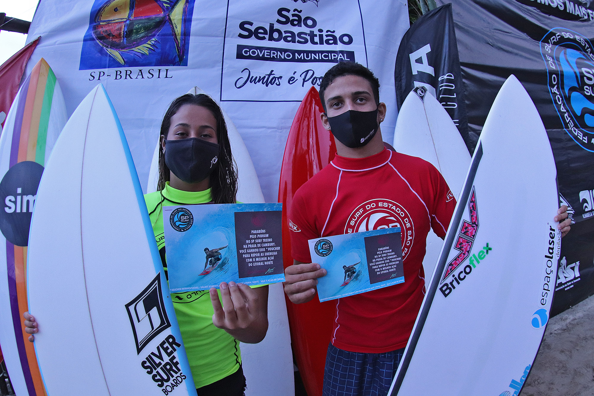 Pódio Melhor Onda, Camburi, São Sebastião (SP), surf treino, cometição, amador, nova geração, junho 2021