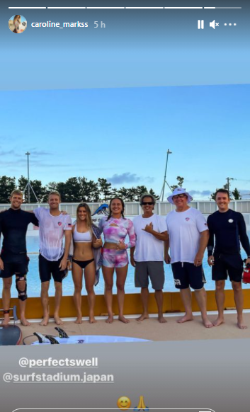 John John Florence, Kolohe Andino, Caroline Marks, Japão