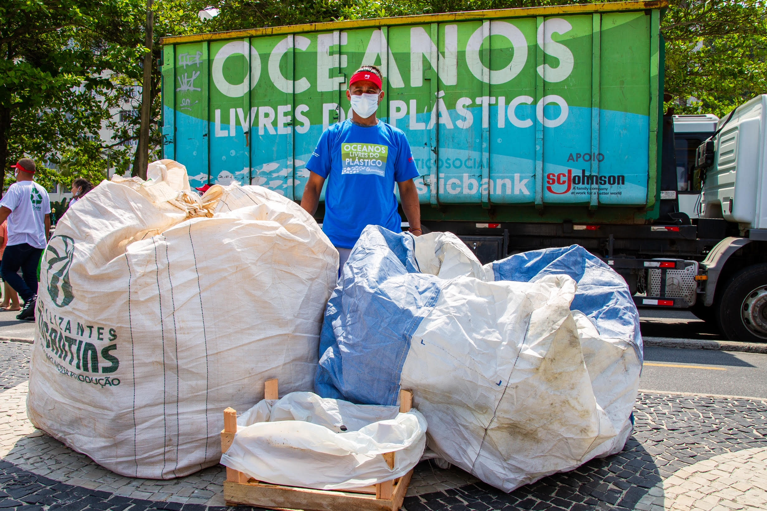 Mutirão de limpeza, Plastic Bank, Rio de Janeiro (RJ)