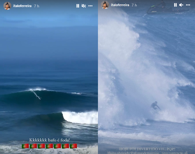 Italo Ferreira, Nazaré, Portugal
