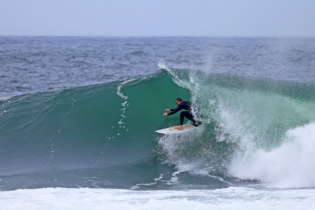 Marcelo Bonvini, Pedra do Pampo, Itacoatiara, Niterói (RJ).