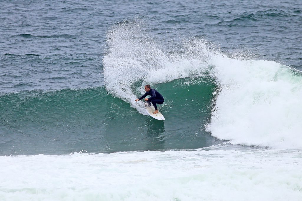 Marcelo Bonvini, Pedra do Pampo, Itacoatiara, Niterói (RJ).