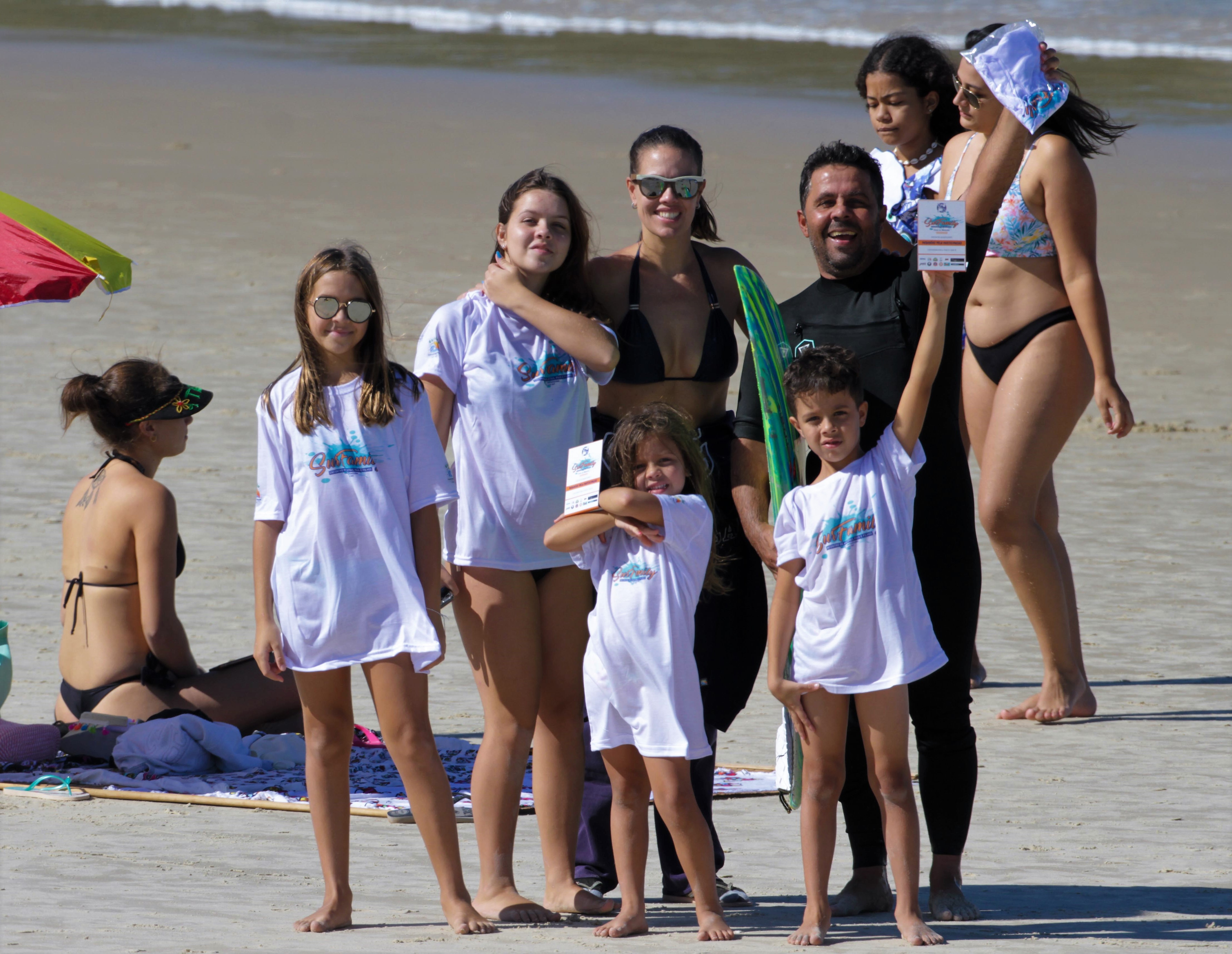 Kaku e filho, Surfamily ASJ 2021, Santa Catarina