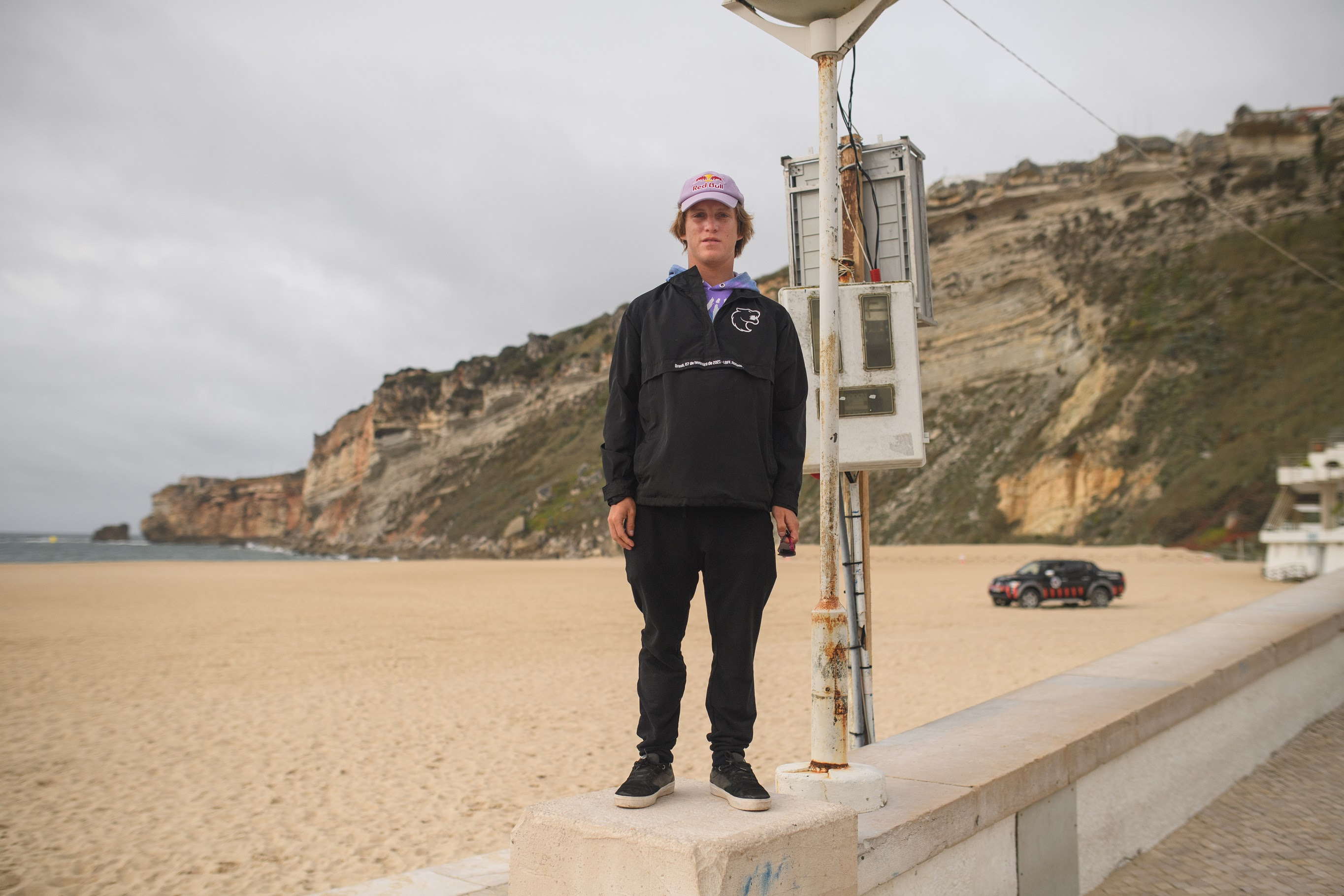 Lucas Fink, Nazaré, Portugal