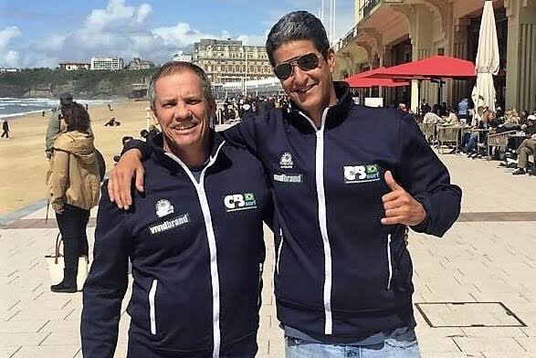 Adalvo Argolo e Guilherme Pollastri, antigos aliados e agora inimigos.