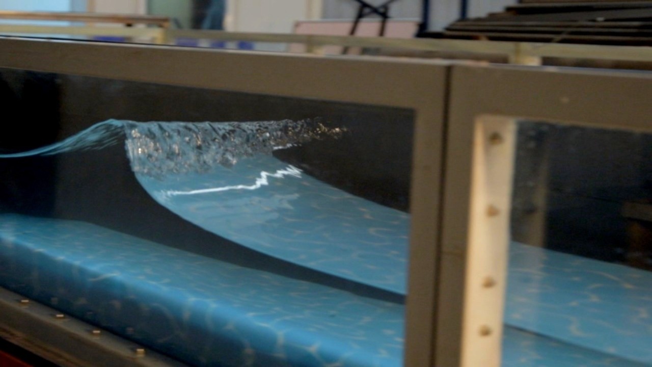 Teste do modelo Waveseg é aprovado para funcionar em wavepark.