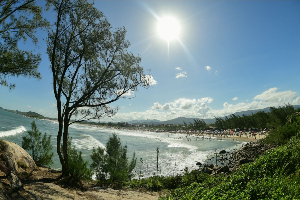 Praia da Ferrubem, Garopaba (SC)
