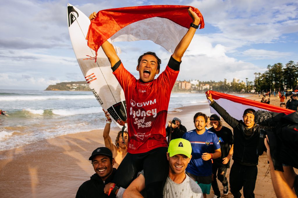 Sydney Surf Pro 2022, Manly Beach, New South Wales, Austrália