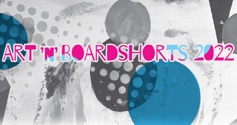 Exposição Art in Boardshorts,