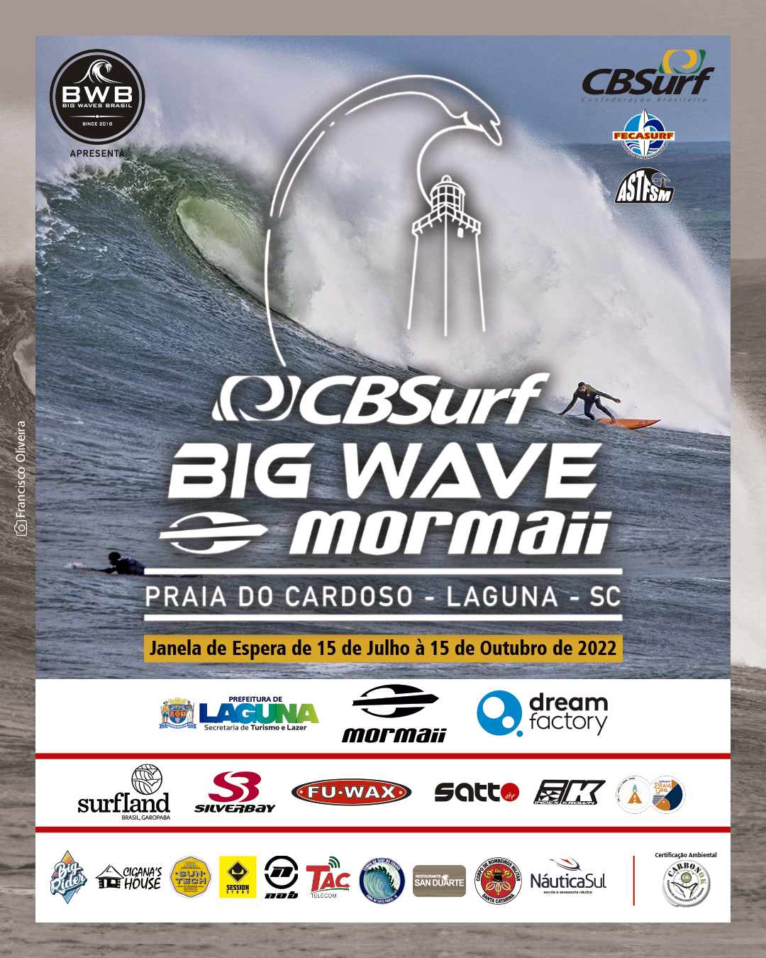 Cartaz CBSurf Big Wave Mormaii