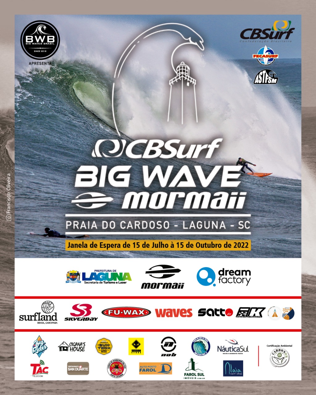 Cartaz CBSurf BigWave Mormaii 2022