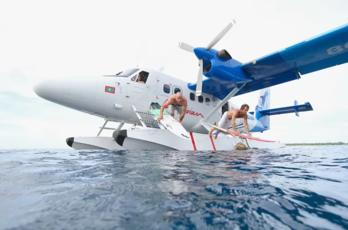 Hidroavião, Maldivas