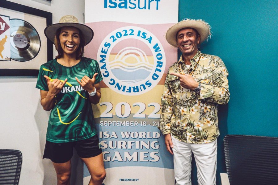 Sally Fitzgibbons e Fernando Aguerre