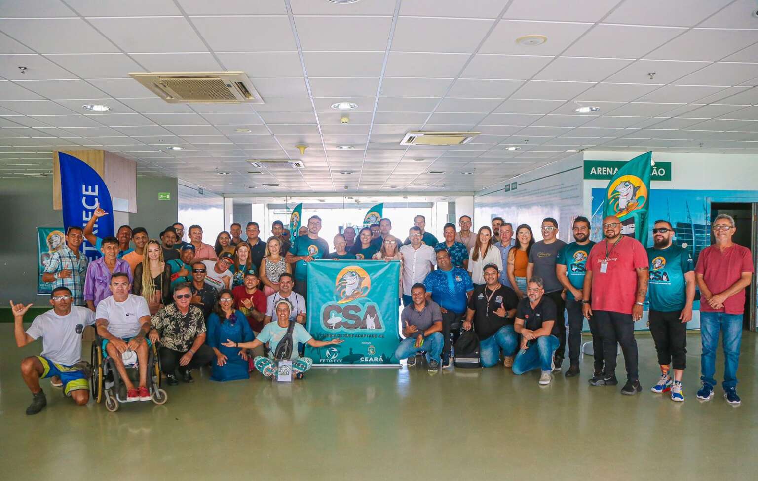 Clínica de surfe adaptado, Fortaleza (CE)