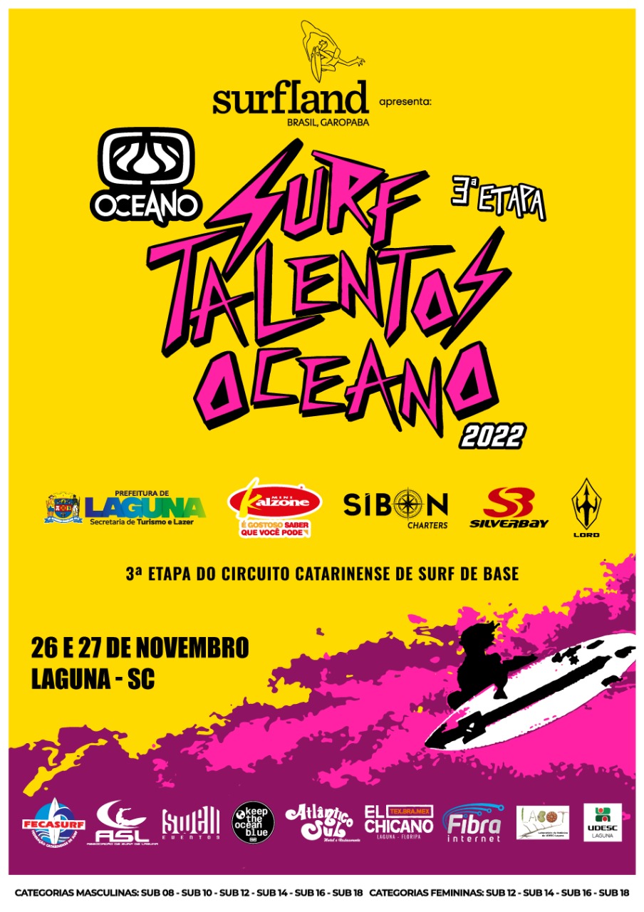 Surfland Brasil apresenta Surf Talentos Oceano