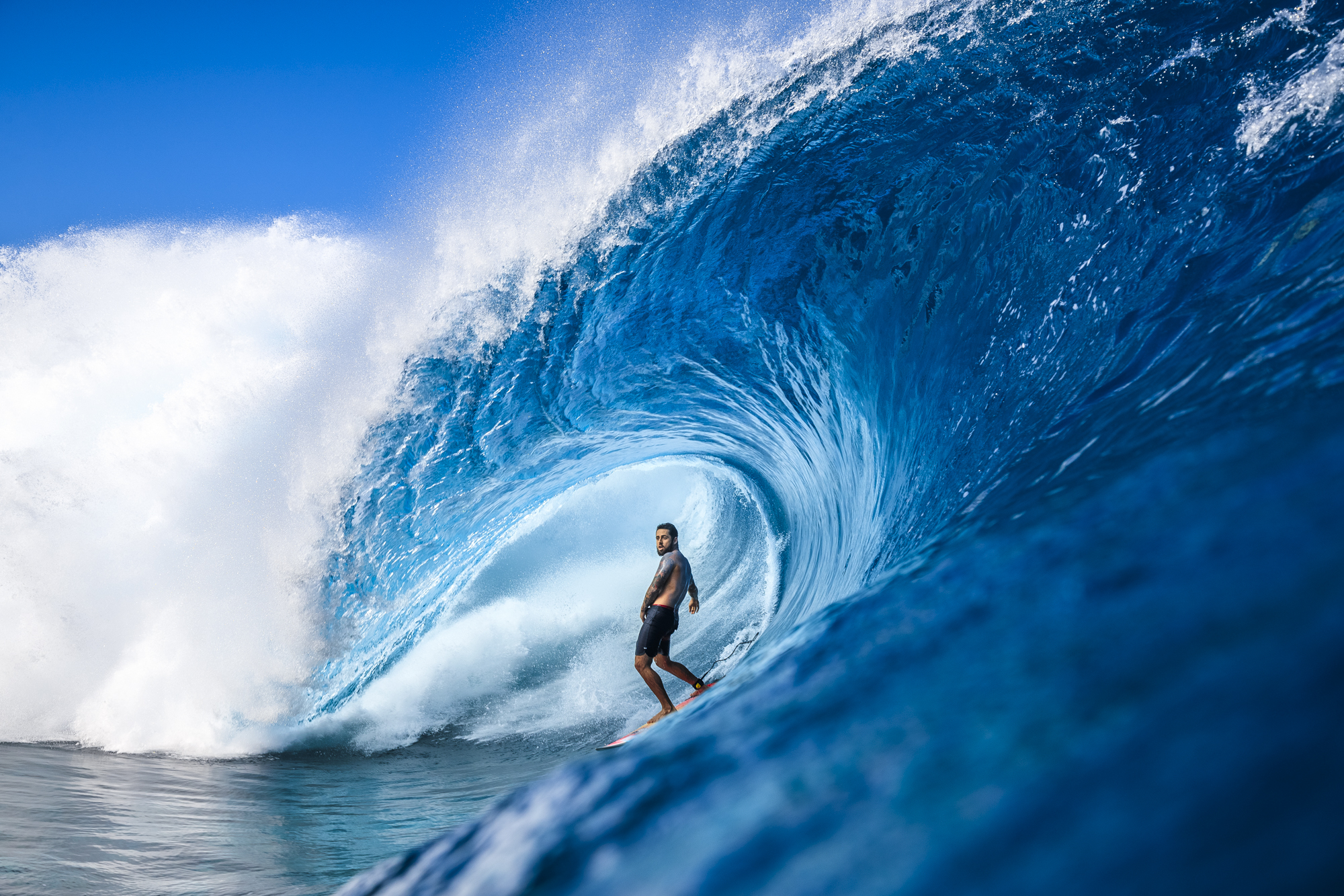Billy Kemper, Teahupoo, Taiti