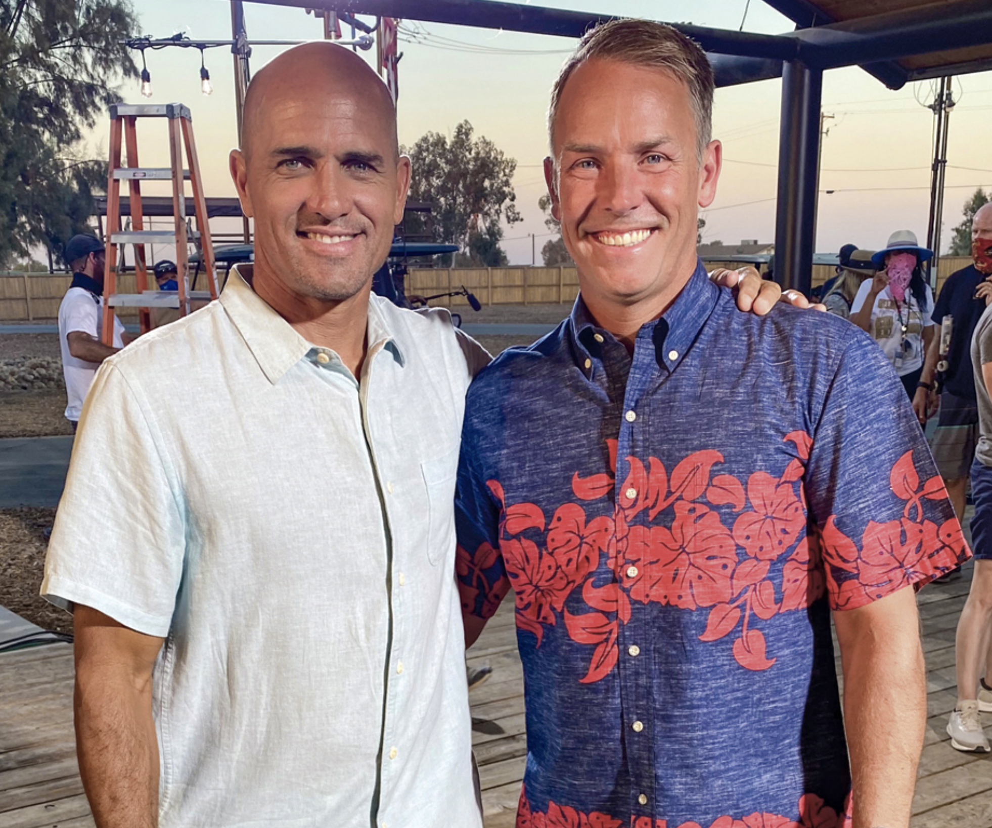 Kelly Slater e Erik Logan