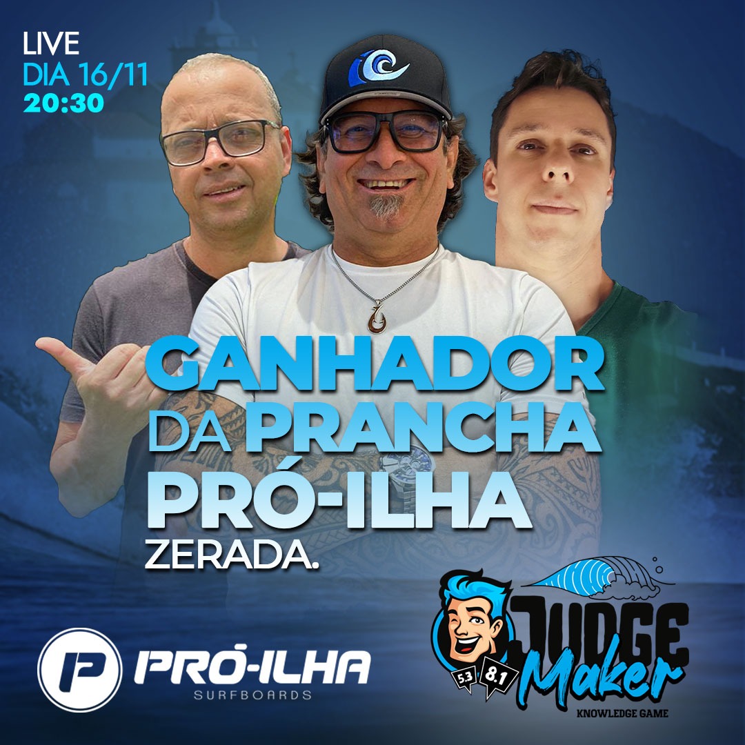 Cartaz da live