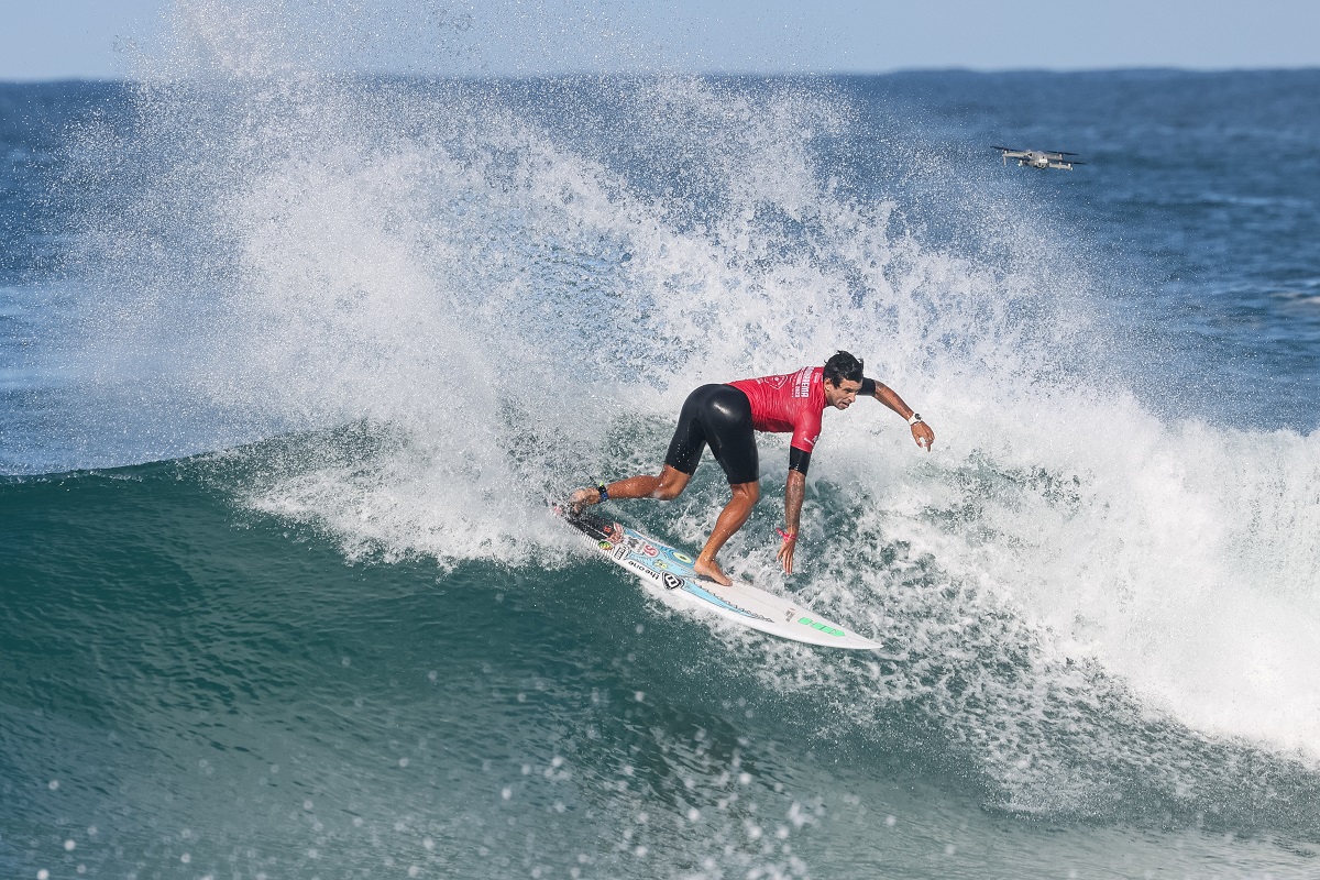 Alex Ribeiro, vencedor do último QS em Itaúna antes do Saquarema Surf Festival.