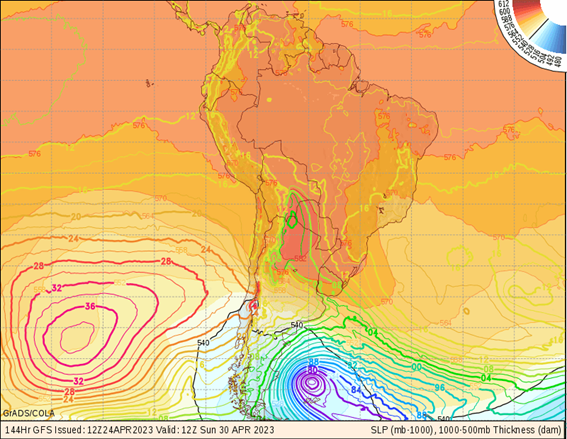 Mais bombas podem entrar pelo Atlântico se El Niño aliviar.