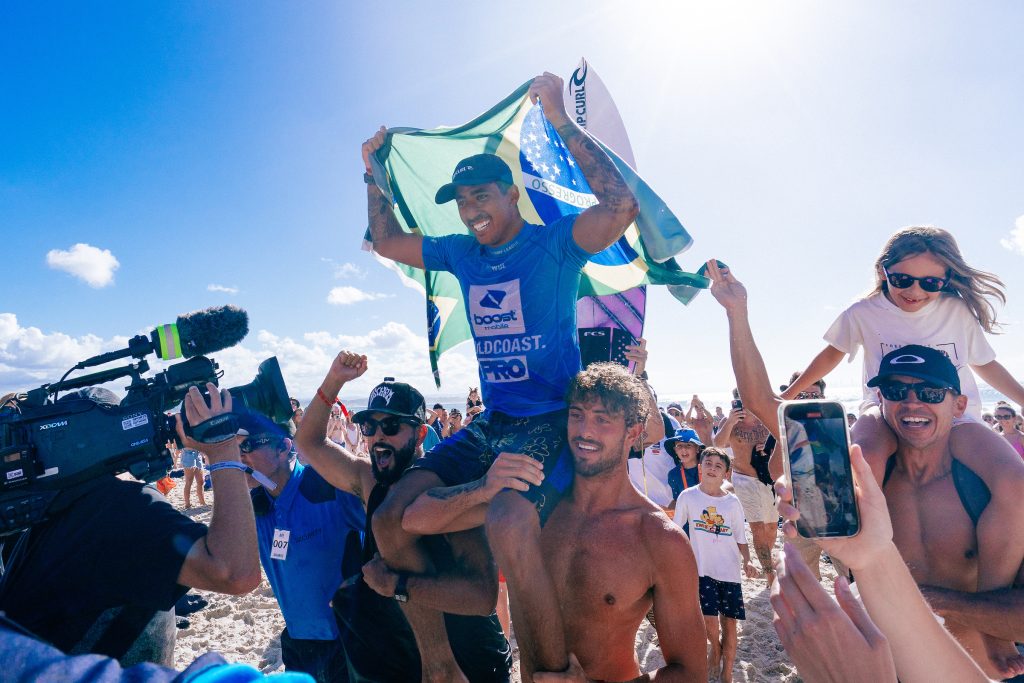 Samuel Pupo, campeão do Gold Coast Pro 2023, Snapper Rocks, Austrália