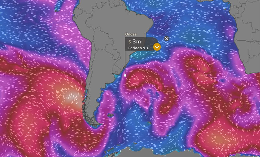 Mar deve subir somente na terça-feira.