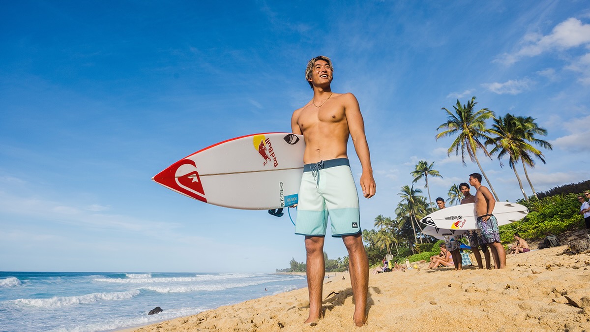 Quiksilver Original Scallop tem design icônico para permitir maior movimento durante o surfe.