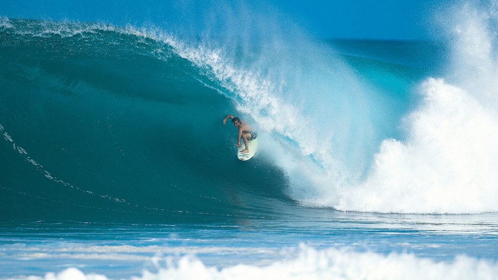 Tom Curren durante o The Searching