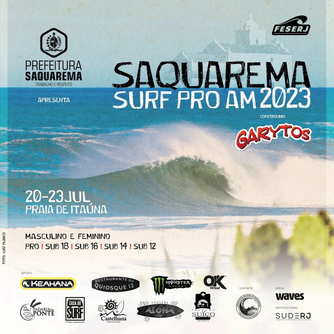 Saquarema Surf Pro AM 2023, Praia de Itaúna (RJ)