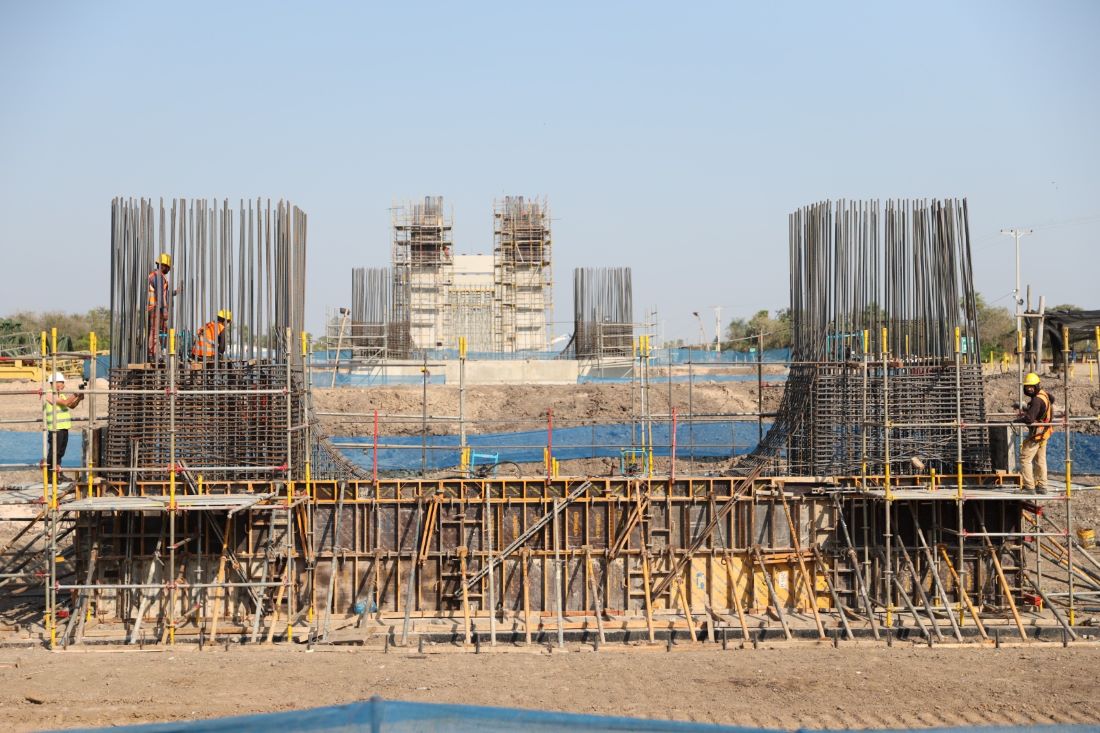A construção da Ponte Bioceânica na região do Chaco paraguaio está 30% concluída.