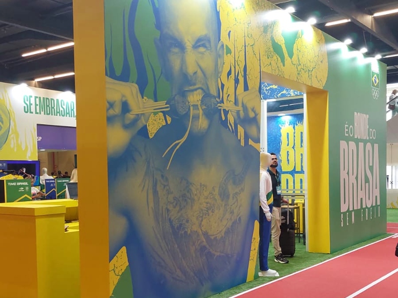 Stand da Mormaii no COB Expo.