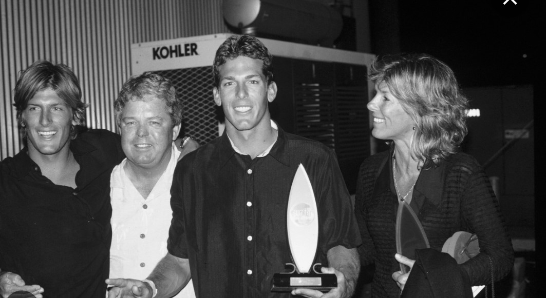 Familia Irons: Bruce, Phil, Andy e Danielle.