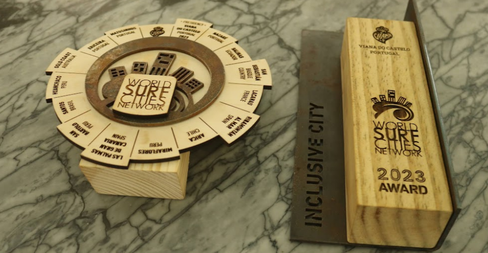 Troféu World Surf Cities Network.