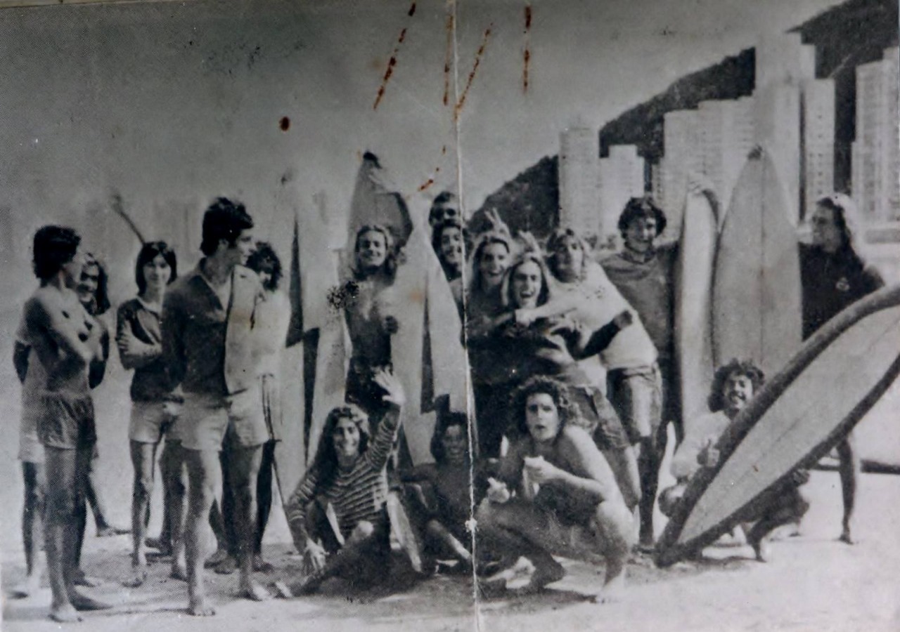 Praia da Divisa, 1975.