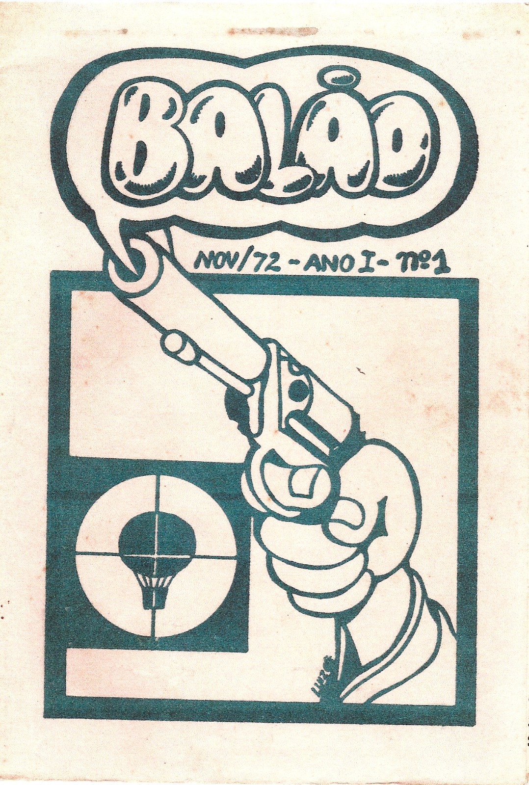 Arte na revista Balão.