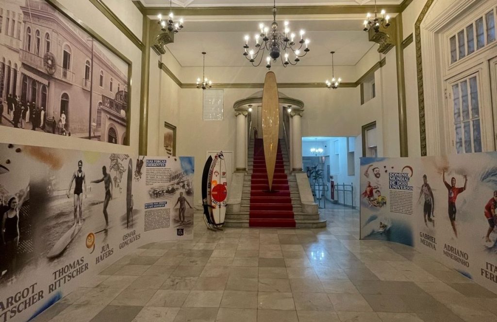 Exposição Surf & Café Expo em Santos (SP).