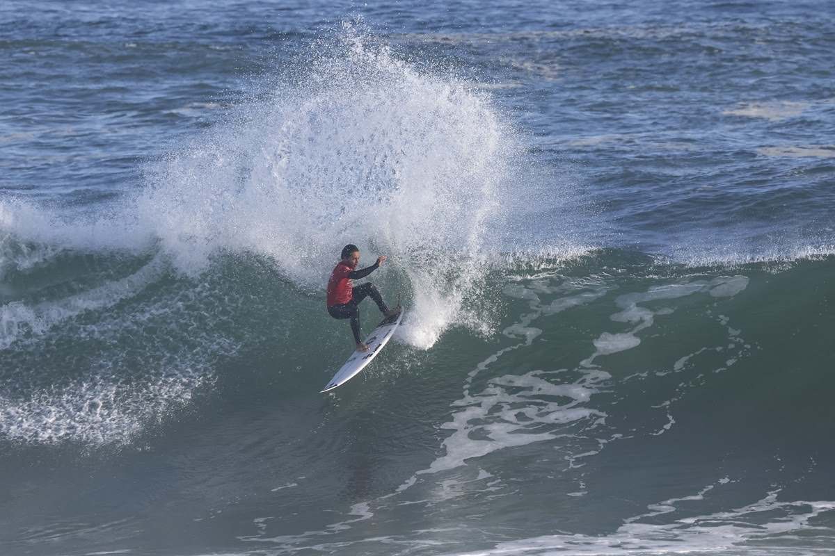 Lucas Vicente volta a fazer uma final no QS no Saquarema Surf Festival.