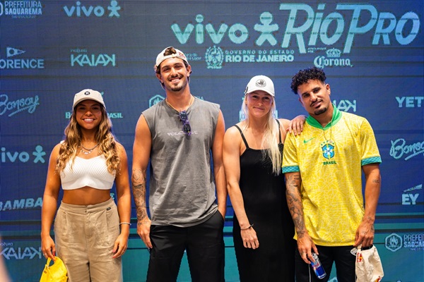 Coletiva de Imprensa WSL, Centro Cultural Banco do Brasil, Rio de Janeiro (RJ)